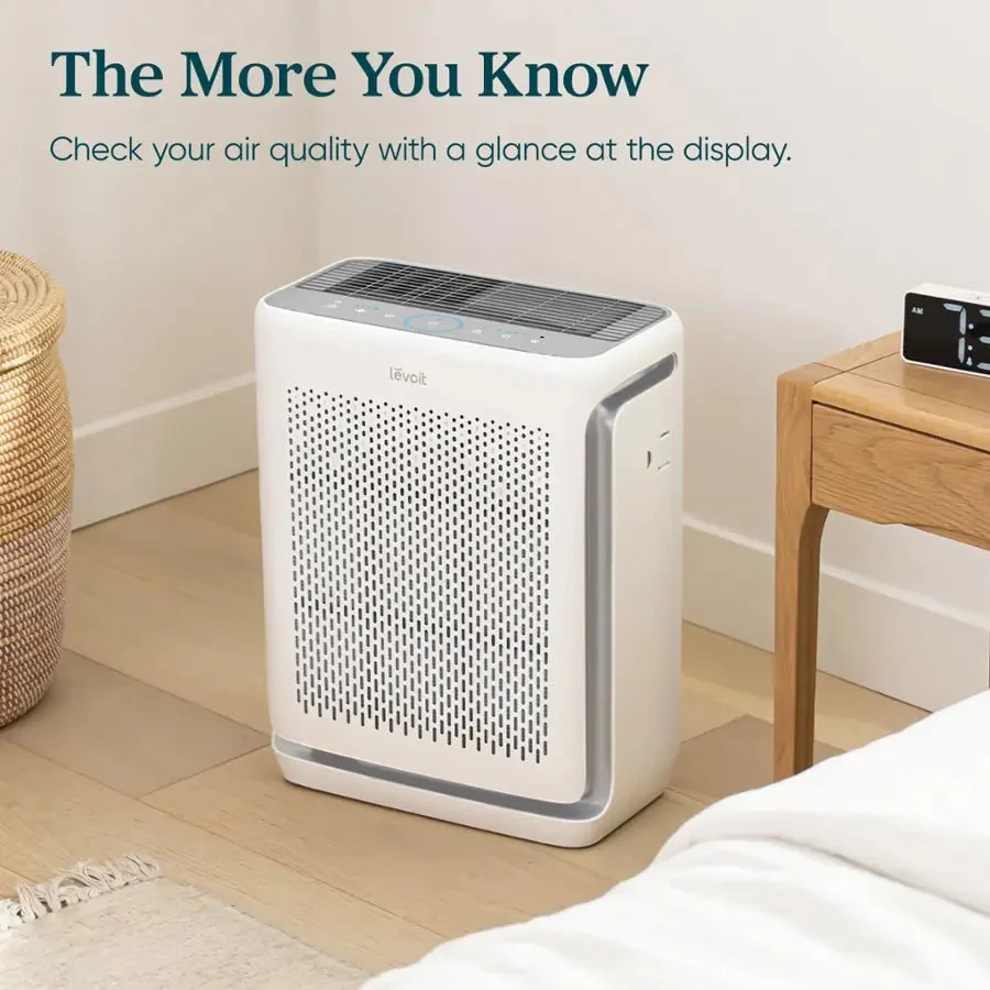 Levoit Vital 200S-P Smart Air Purifier - White/Grey - Image 8
